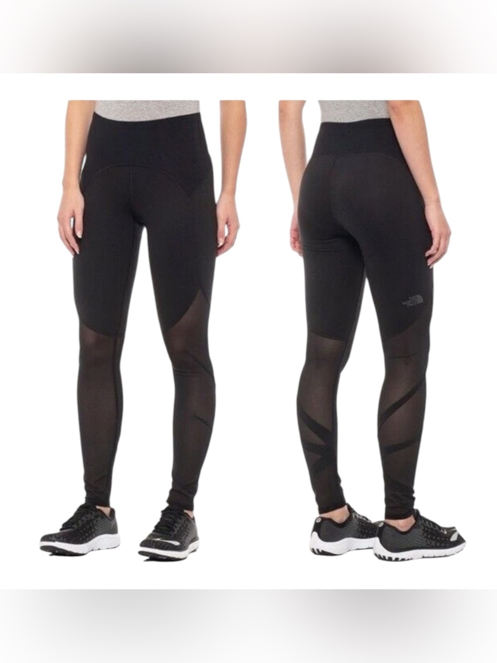 The North Face Vision Mesh Leggings Womens Medium Athletic Flash Dry Tight Train